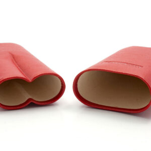 martin wess δερμάτινη πουροθήκη κόκκινη