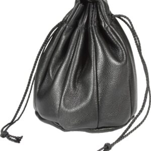 μαύρη δερμάτινη θήκη καπνού