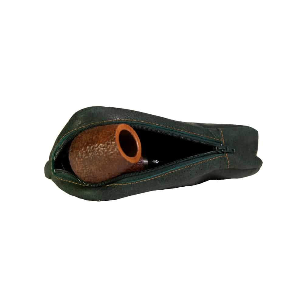 MESTANGO - Δερμάτινη Θήκη Πίπας (Πράσινη) (7000)
