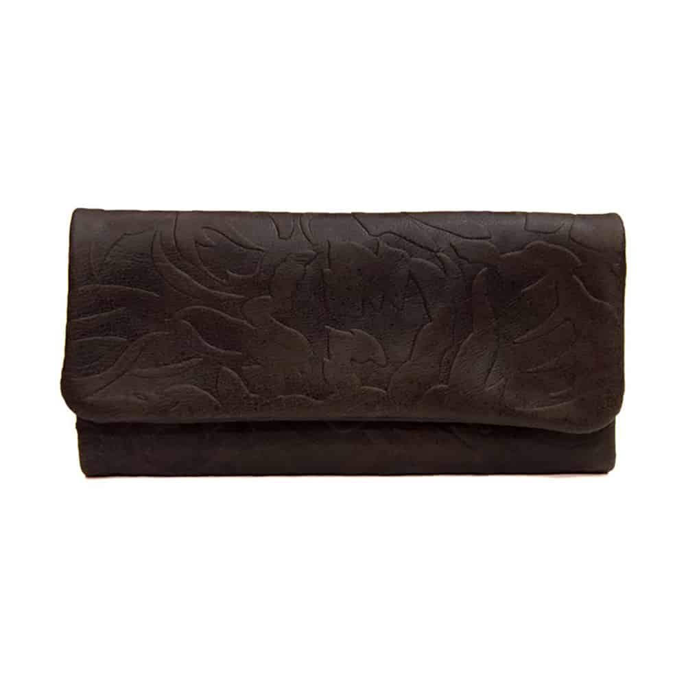 mestango floral-2 MESTANGO - Floral Καφέ Δερμάτινη Θήκη Καπνού Στριφτού (2006-2)