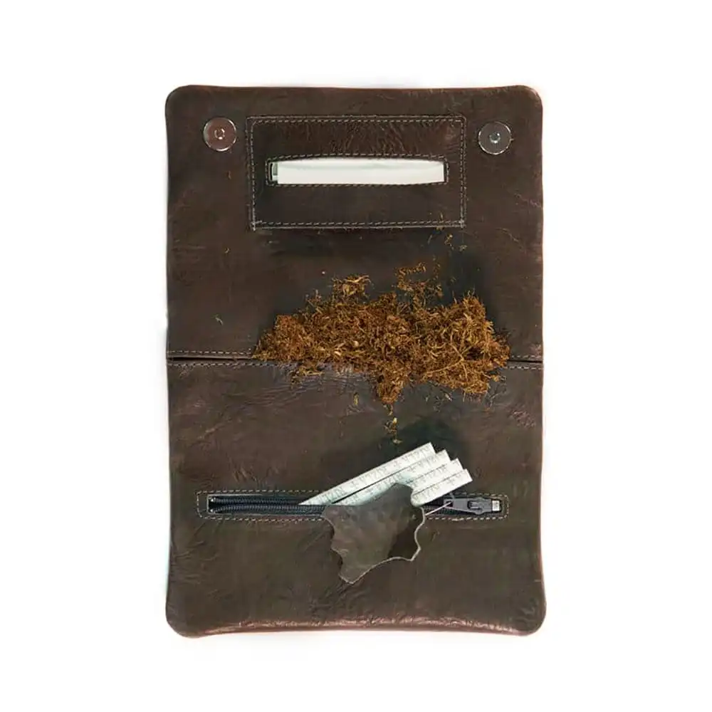 MESTANGO - Grain Δερμάτινη Θήκη Καπνού Στριφτού (Καφέ) (2012)