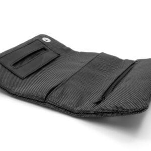 Dots Θήκη Καπνού Στριφτού Cordura σε χρώμα Γραφίτη (1011-1) πλεκτή υφασμάτινη με φερμουάρ