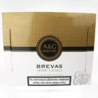 Brevas cigarillos πουράκια Ονδούρας, χάρτινη συσκευασία χρυσή-άσπρη