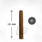 Brevas cigarillos πουράκια Ονδούρας, μήκος 130 χιλιοστά, διάμετρος 33 χιλιοστά