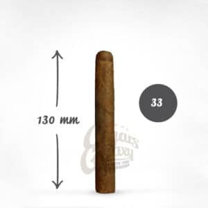 Brevas cigarillos πουράκια Ονδούρας, μήκος 130 χιλιοστά, διάμετρος 33 χιλιοστά