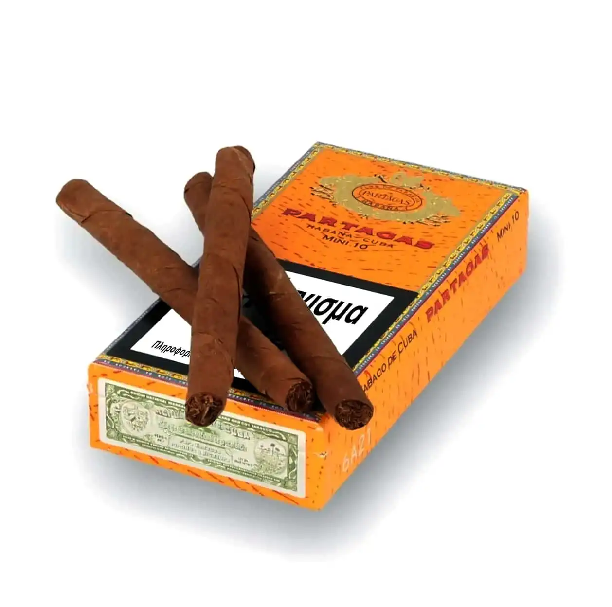 PARTAGAS - Mini 10's πουράκια κουβανέζικα