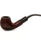 ξύλινη καφέ πίπα καπνού pipex