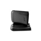 δερμάτινη μαύρη πουροθήκη