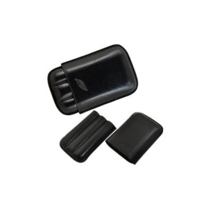 δερμάτινη μαύρη πουροθήκη