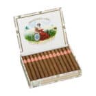 πούρα σε ξύλινο καφέ κουτί πούρων, QUINTERO - Nacionales πούρο