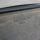 Peat Pipe Bag 2 δερμάτινη θήκη πίπας καπνού, με φερμουάρ, καφέ χρώμα
