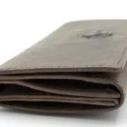 Peat Roll Up Tobacco Pouch 1 δερμάτινη θήκη καπνού, καφέ χρώμα