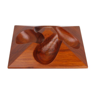 roel ξύλινη βάση για 5 πίπες