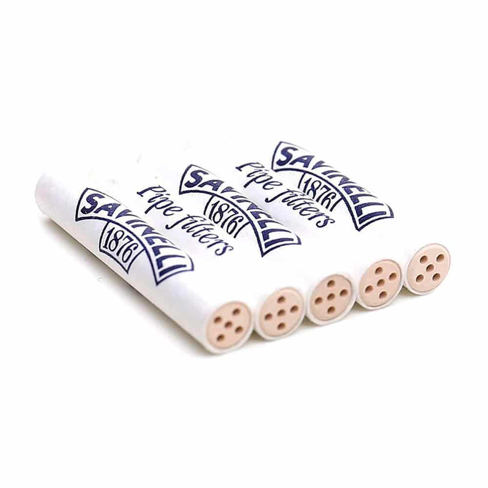 SAVINELLI – Charcoal Pipe Filters 6mm (35 pcs)