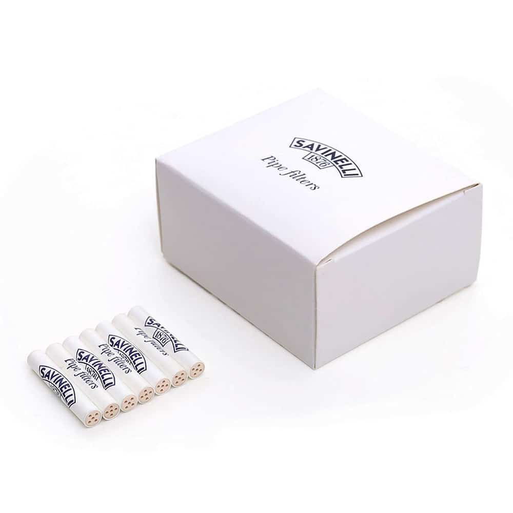 SAVINELLI – Charcoal Pipe Filters 6mm (35 pcs)