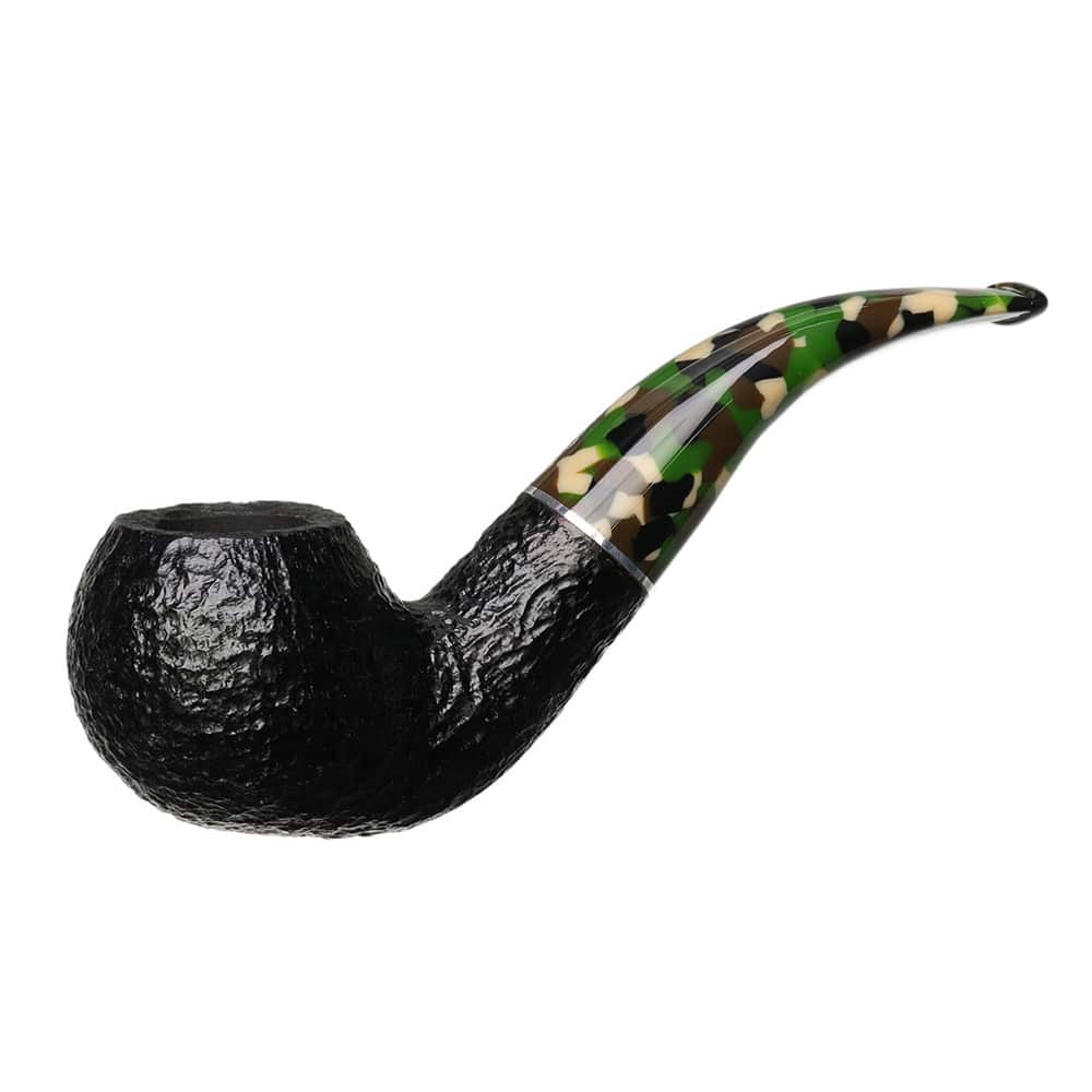 SAVINELLI – Camouflage 642 Rusticated Black Tobacco Pipe SAVINELLI – Camouflage 642 Rusticated Black Tobacco Pipe