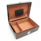 ξύλινος υγραντήρας πούρων savinelli καφέ