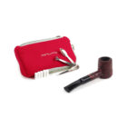 ξύλινη πίπα καπνού savinelli, καφέ