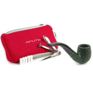 ξύλινη πίπα καπνού savinelli, πράσινη