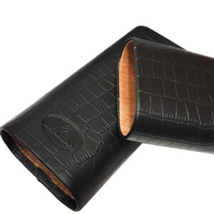 μαύρη δερμάτινη πουροθήκη sikarlan