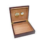 Sikarlan humidor υγραντήρας πούρων ξύλινος καφέ