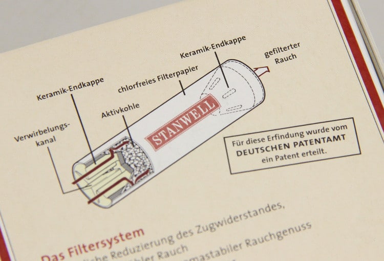φίλτρα 9mm για πίπα καπνού από την Stanwell