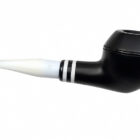 ξύλινη μαύρη πίπα καπνού stanwell