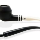 ξύλινη μαύρη πίπα καπνού stanwell