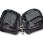 STANWELL – Black Leather 2 Pipes Pouch (31298837)