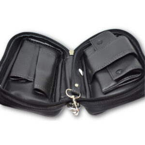 STANWELL – Black Leather 2 Pipes Pouch (31298837)