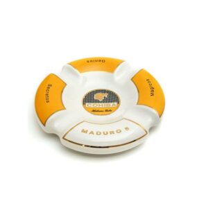 τασάκι για 4 πούρα κεραμικό, Cohiba λευκό