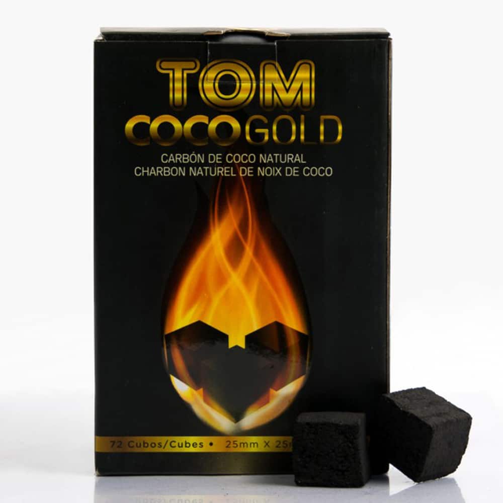 TOM COCO GOLD Charcoal Shisha 1Kg TOM COCO GOLD Charcoal Shisha 1Kg