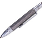 στυλό μεταλλικός troika με ενσωματωμένο χάρακα