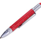 στυλό μεταλλικός troika με ενσωματωμένο χάρακα