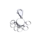 troika μεταλλικός κρίκος με μπρελόκ για κλειδιά