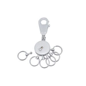 troika μεταλλικός κρίκος με μπρελόκ για κλειδιά