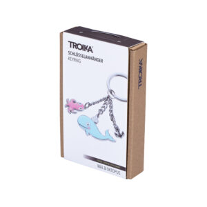 TROIKA – Wal & Oktopus Keyring (KR18-13/CH)