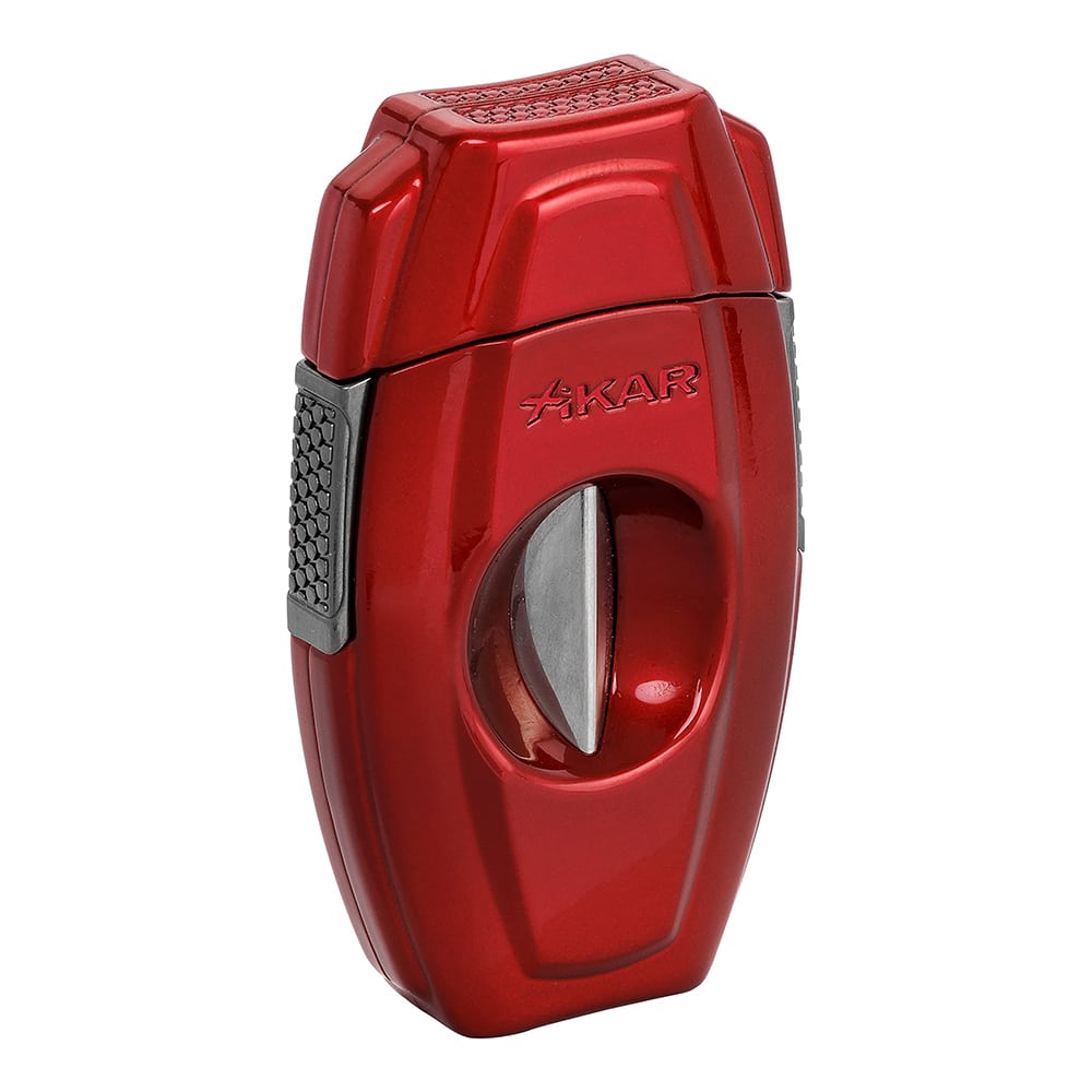 XIKAR - VX2 V-Cut Cutter Πουροκόπτης Κόκκινος (157), μεταλλικός