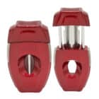 XIKAR - VX2 V-Cut Cutter Πουροκόπτης Κόκκινος (157), μεταλλικός