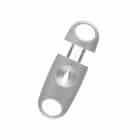 VX V-Cut Πουροκόπτης 64 ring μεταλλικός inox ανοξείδωτος ασημένιο χρώμα