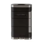 Allume Double Jet Flame Αναπτήρας αντιανεμικός επαναγεμιζόμενος βουτανίου σε μαύρο ματ χρώμα