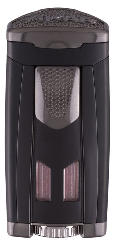 xikar αναπτήρας πούρου αντιανεμικός μαύρος