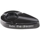 xikar living ashtray black τασάκι μαύρο για 4 πούρα