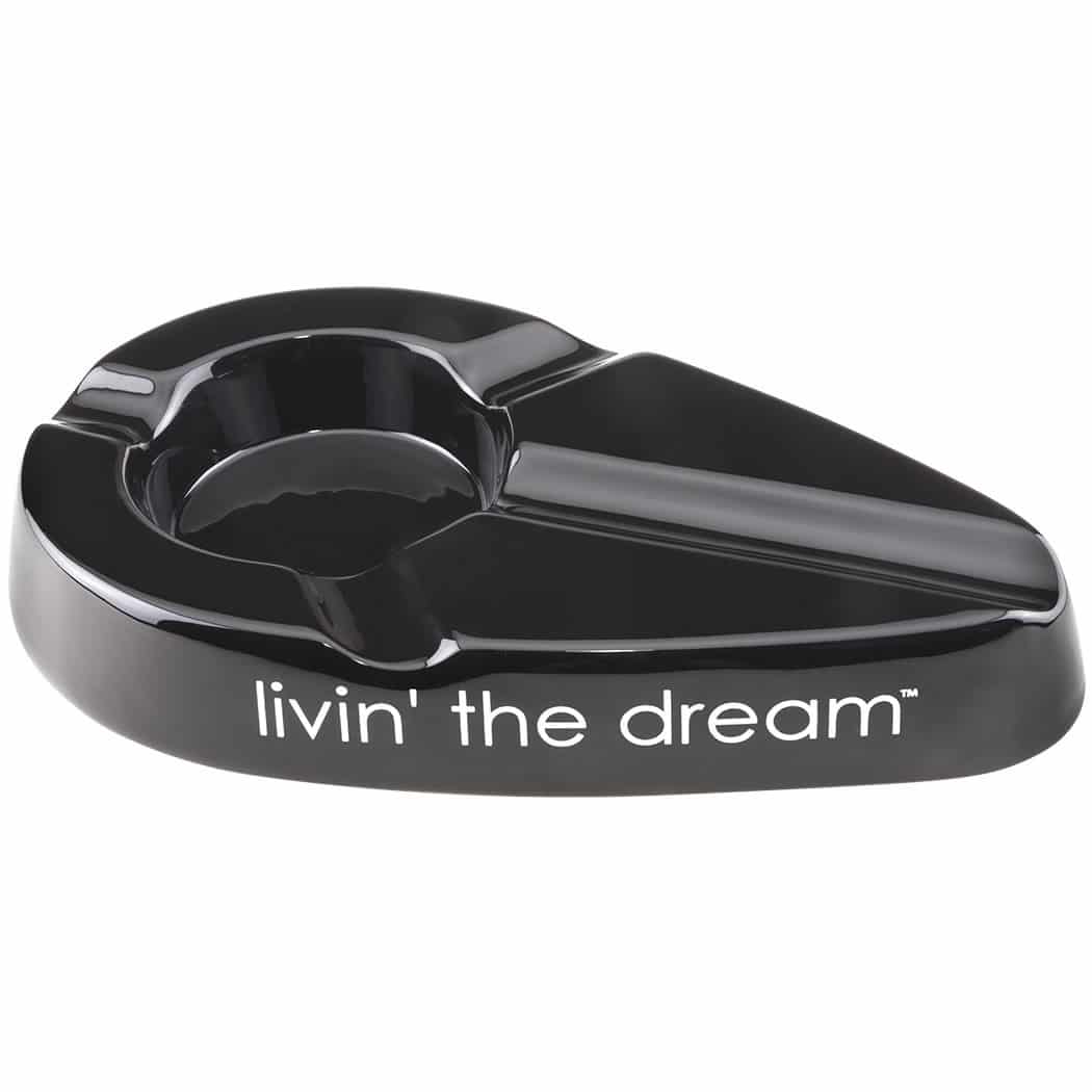 xikar living ashtray black τασάκι μαύρο για 4 πούρα