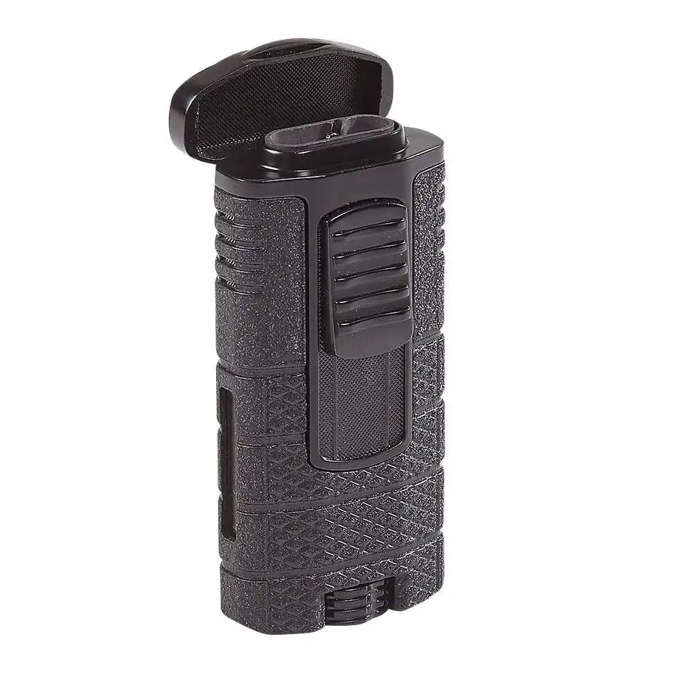 XIKAR – Tactical Triple Black on Black Lighter (553BK2)
