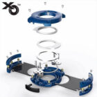 πουροκόπτης στρογγυλός xikar, μπλε