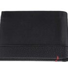 zippo μαύρο δερμάτινο πορτοφόλι