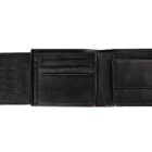 zippo μαύρο δερμάτινο πορτοφόλι