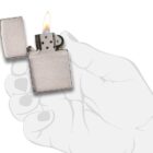 zippo αναπτήρας armor brushed chrome