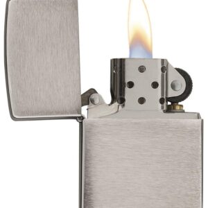 zippo αναπτήρας armor brushed chrome